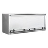 Smooth Aluminum Tool Box W/ Aluminum Roll-Up Door & Stainless Steel Grab Bar- 72 X 30 X 24 Inch