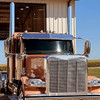 9.5 Inch Stainless Steel Drop Visor For Kenworth & Peterbilt