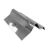 CSM Diamond Plate Aluminum Tool Box Cover- 40 Inch For Kenworth W900B & W900L 2004-Older