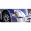 Stainless Steel Hood Trim- Driver Side For Volvo VNL Gen I, II & III