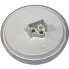 4 Inch Round 7 Diode Back Up Light- White LED/ Clear Lens
