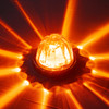 Legendary Extreme Large Watermelon Light W/ Aluminum Base- Amber LED/ Dark Amber Lens