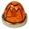 Legendary Extreme Large Watermelon Light W/ Aluminum Base- Amber LED/ Dark Amber Lens