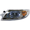 Driver Side Headlight Assembly With Side Marker Light Replaces 3765679C94 For International 4100, 4300, 4400, DuraStar