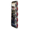 Stainless Steel Air Cleaner Light Panel W/ 10 M3 Light Holes For Kenworth T880, W990 & Peterbilt 579
