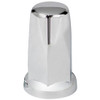 33MM X 3.25 Inch Extra Tall Push-On Nut Covers W/ Flange - 60 Pack