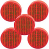2 Inch Red LED Light Kit - Pack Of 5