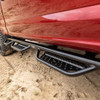 Black SS Running Boards For Dodge Ram 3500 Mega Cab