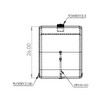 BESTfit Aluminum Reverse D Fuel Tank 50 Gallon- 26 X 26 X 20 Inch- Center Fill- Passenger Side For Volvo