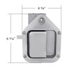 Exterior Sleeper Storage Door Handle - Passenger Side For Kenworth T600, T660, T800 & W900 Replaces K294-276R