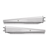 Spring Load Mud Flap Hanger, Straight 30 Inch Length, 2.5 Inch Bolt Center SS