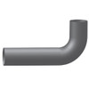 BESTfit 5 Inch OD 90 Degree Exhaust Elbow For Kenworth T600, T800,  W900 AeroCab W/ 45 Inch Boxes