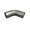 5 OD Inch Aluminized Exhaust Elbow M66-1259 For Kenworth T600, T600B
