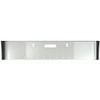 20 Inch Stainless Steel Bumper W/ Center & Outer Tow Holes And 15 Round 3/4 Inch Light Holes For Freightliner FLD112/120 SBA