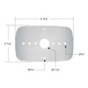 Turn Signal Light Plate Stainless Steel For Freightliner Cascadia 113/125