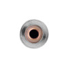 1/2 Inch Chrome Thread-On Flame Gearshift Knob W/O Adapter
