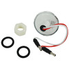 Legendary 1-1/2 Glass Watermelon Amber-Amber 2 Wire Single Function 3/4 Inch Stud Mount LED Light - Each