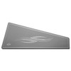 Stainless Steel Dashboard Top Insert Engrave With Flourish Pattern - Passenger Side For Peterbilt 375, 377, 378, 379