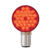 Red 30 Diode 1156 LED Right Angle Bulb & Clear Lens