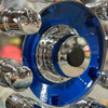 LC Chrome Plated Aluminum Front Oil Cap Kit W/ 4.5 Inch Bolt Pattern