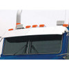 13 Inch Drop Visor For Kenworth T800, W900B, W900L Models W/ Flat Windshield