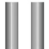LC 8 X 108 Chrome Flat Top Quiet Exhaust Kit 2 Piece W/ 6015 8-5 Elbows For Western Star Constellation