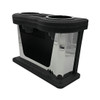 15 Inch Dual Cup Holder W/ Stainless Steel Center & Mounting Hardware