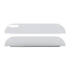 30.5 Inch Stainless Steel Chop Top Window Trim W/ 5.125 Drop For Peterbilt 2006 & Newer W/ Convex Mirrors