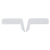32.156 Inch Stainless Steel L Shaped Chop Top Window Trim W/ 8.094 Drop For Kenworth T300, T600, T660 & T800