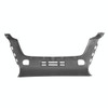 20.5 Inch Gray Center Bumper W/ 2 Tow Hook Holes & No Fog Light Cutouts For International LT