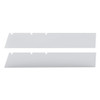 32.375 Inch Stainless Steel Chop Top Window Trim W/ 5.4375 Inch Drop For International 4700
