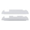 28.75 Stainless Steel Chop Top Window Trim W/ 4.9375 Inch Drop For Mack Pinnacle