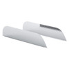 27.906 Inch Stainless Steel Chop Top Window Trim W/ 5.5 Inch Drop For Western Star 49X SBA Low Roof