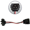Red/White Dual Function 4.3 Inch Round LED Stop, Turn, Tail & Back Up Light W/ Clear Lens