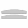 Stainless Steel Angled Bottom Mud Flap Weight 24 Inch Bolted
