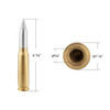 Thread On Air Valve Knob 50 Caliber Bullet Style 5/8 Inch