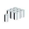 Cylinder Flat Top Push On Nut Cover 3.5 X 3 Inch
