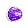 Purple 360 Degree Light Burst Watermelon LED Light Mounting Kit W/ Clear Lens