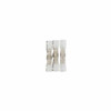 Clear Crimp & Solder Seal Butt Connector 24-22 AWG