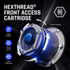 Filler Cartridge W/ Aluminum Cartridge Body & Hex Thread