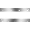 Day Cab Panels W/ 9 Total P3 Light Holes, Dual Step Lights For Kenworth T800 Split Fender