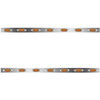 72 Inch Stainless Steel Sleeper Panel W/ Extension