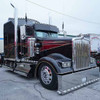 SS Lower Grille / Radiator Wide Trim By CSM For Kenworth W900L