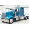 Kenworth W900L Custom Hood Fiberglass With W900A Style Fenders & Dual Round Headlight Openings By Jones Performance Replaces OE K146-1326, K146-1325, K146-1295