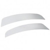 Kenworth T600 Above Headlight Fender Guards - Stainless Steel