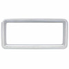 Chrome Plastic Center Dash Instrument Bezel For Kenworth