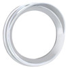 Chrome 5.5 Inch Gauge Bezel W/ Visor