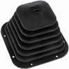 8 X 8 X 0.13 Inch Heavy Duty Bolt-On Black Rubber Shift Boot For Kenworth