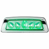 Amber To Green LED Dual Revolution Fender Marker Light For Kenworth T680, T700, T880 Passenger Side