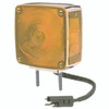 2 Stud Mount Square Amber Turn Signal Light For Kenworth